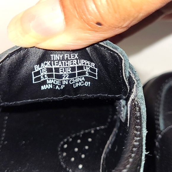 Kenneth Cole Reaction Black Leather Upper Tiny Flex Casual Loafers Size US 5.5M - Picture 12 of 14